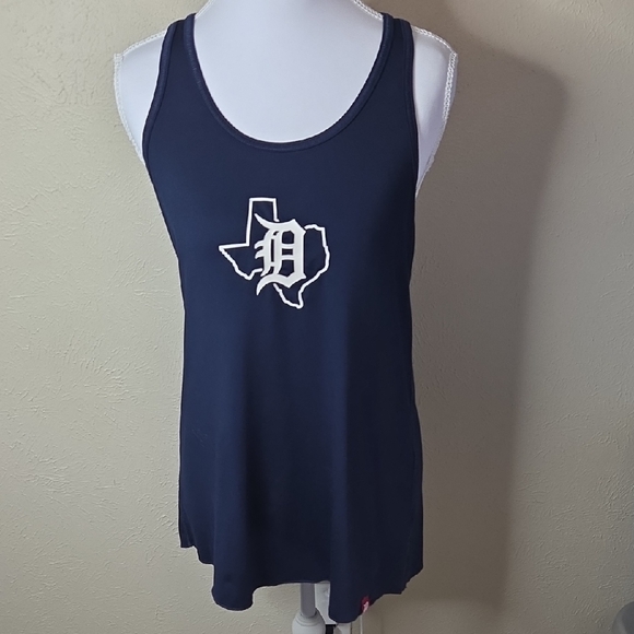 Dallas Tigers Navy Blue Women's Tank Top, Size Small - Picture 1 of 6